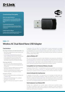 Wireless AC Dual-Band Nano USB Adapter - D-Link