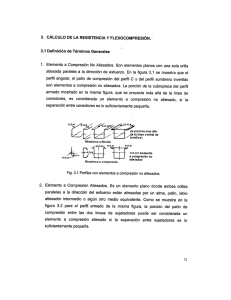 3. cálculo de la resistencia y flexocompresión.