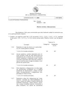 “A” 5893 - del Banco Central de la República Argentina