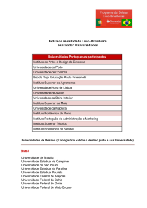 Universidades participantes y de destino_Bolsa Luso