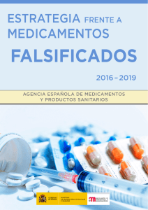 Estrategia frente a medicamentos falsificados 2016-2019