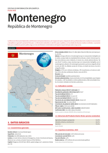 Montenegro - Ministerio de Asuntos Exteriores y de Cooperación