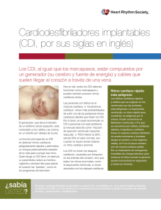 Cardiodesfibriladores implantables