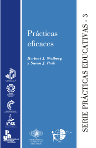 Prácticas eficaces - Publicaciones del INEE