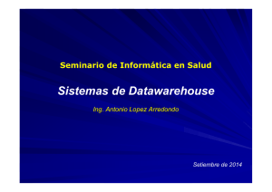 Sistemas de Datawarehouse
