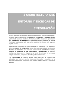 3-ARQUITECTURA Y TECNICAS DE INTEGRACION