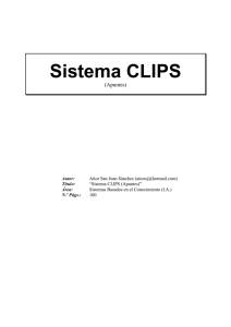 Sistema CLIPS