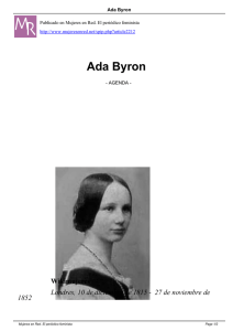 Ada Byron - Mujeres en Red