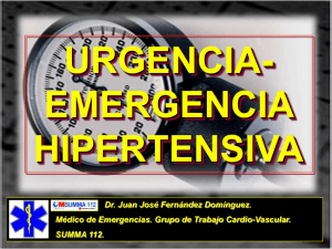 emergencia hipertensiva