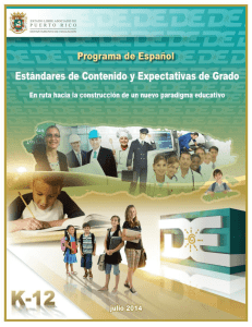 Programa de Español - Departamento de Educación