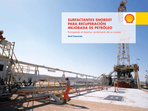 surfactantes enordet para recuperación mejorada de petróleo