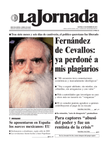 Fernández de Cevallos: ya perdoné a mis plagiarios