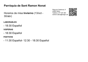 Parròquia de Sant Ramon Nonat