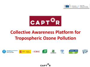 Collective Awareness Platform for Tropospheric Ozone Pollution