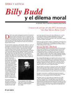 Billy Budd y el dilema moral