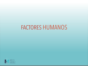 FACTORES HUMANOS