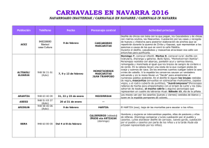 carnavales 2016 - Turismo Navarra