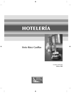 hotelería - Grupo Editorial Patria
