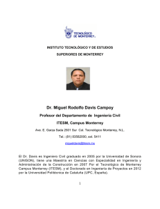 Dr. Miguel Rodolfo Davis Campoy