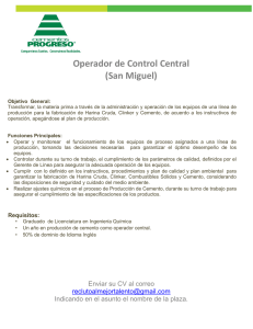 Operador de Control Central (San Miguel)