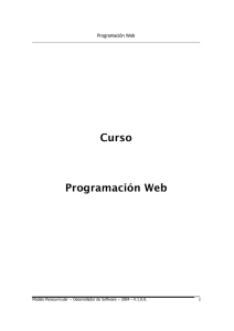 Programación Web - Capacinet.gob.mx