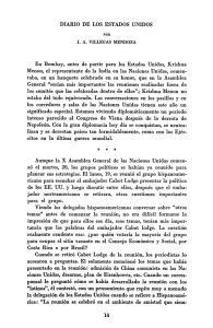 Diario de los EE.UU. / por J. A. Villegas Mendoza