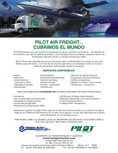 pilot air freight... cubrimos el mundo