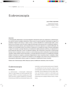 ecobroncoscopia - Neumología y Salud