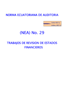 (NEA) No. 29 - Colegio de Contadores Bachilleres y Públicos del