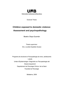 Characteristics of intimate partner violence exposure predictive of