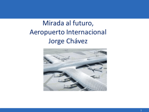 Mirada al futuro, Aeropuerto Internacional Jorge Chávez