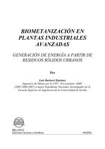 biometanización en plantas industriales avanzadas