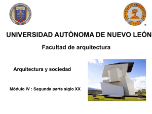 Arquitectura Posmoderna - Facultad de Arquitectura / UANL