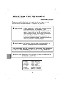 Unidad Super Multi DVD Rewriter
