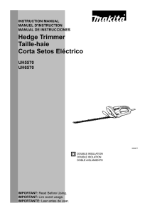 Hedge Trimmer Taille-haie Corta Setos Eléctrico