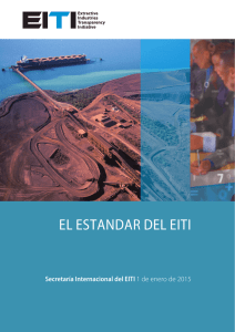 el estandar del eiti - Extractive Industries Transparency Initiative