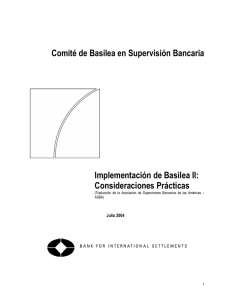 Implementación de Basilea II: Consideraciones Prácticas