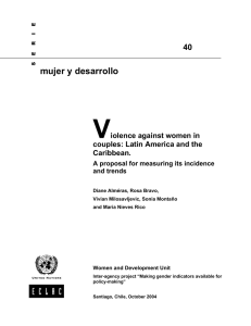 Violence against women in couples: Latin America and the