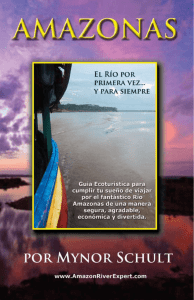 AMAZONAS el Río por primera vez.. y para siempre. Libro Ecoturistico