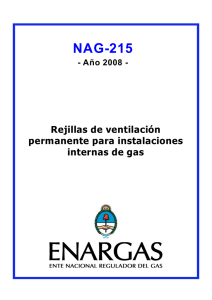 NAG-215 - Ente Nacional Regulador del Gas