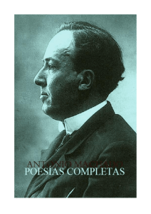 POESÍAS COMPLETAS, Antonio Machado