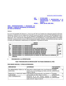 022-2002 - Dirección General de Servicios Aduaneros