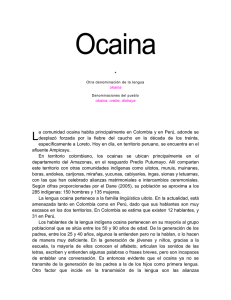 Estudios de la lengua Ocaina