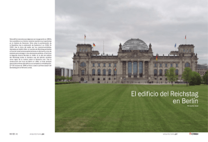 El edificio del Reichstag en Berlín