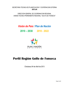 Perfil Región Golfo de Fonseca