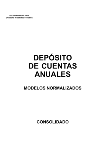 Cuentas consolidadas - Registradores de España