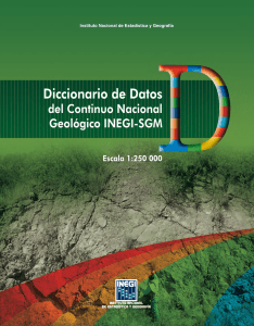 Diccionario de Datos del Continuo Nacional Geológico INEGI