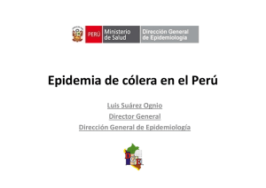 Epidemia de cólera en el Perú