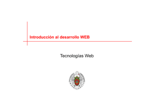 Introducción al desarrollo web