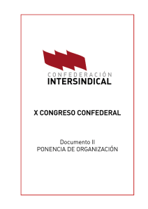 x congreso confederal - Confederación Intersindical